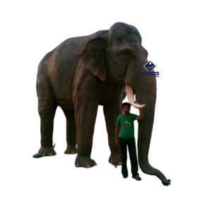 Nouvelle Sculpture d'Éléphant en Résine 2026, Statue Animale Grandeur Nature, Objet de Collection Artistique - Product Image 6