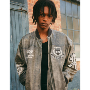 High Quality Letterman Varsity <b>Jackets</b> Wool Body Genuine <b>Leather</b> Sleeves <b>Winter</b> Wear Smart and Stylish Men's <b>Jacket</b> - Product Image 6