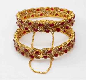 Elegant Artificial Bracelet Collection Fashion Jewelry <b>Sets</b> Designer <b>Bangles</b> for Women Bridal Party Wear Custom Jewelry - Product Image 2
