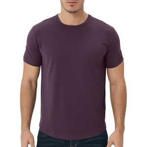 T-shirt pour homme à manches courtes, col rond, 100% coton, imprimé sur mesure, séchage rapide, respirant, coupe classique - Product Image 1