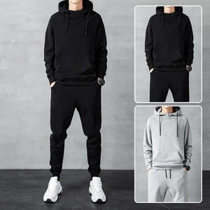 ชุดวอร์มกีฬาผู้ชาย เสื้อฮู้ดดี้และกางเกงจ็อกเกอร์ - Product Image 2