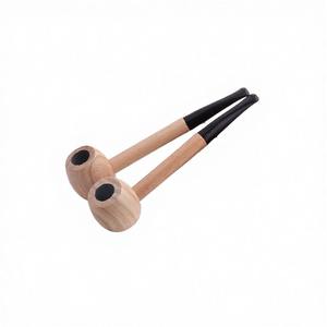 Pipe à fumer classique en bois, faite à la main, en bois naturel, pipe à tabac lisse et polie, durable - Product Image 2