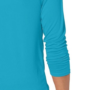 T-shirt en coton uni à manches longues de haute qualité, col rond, t-shirt uni pour homme, t-shirt décontracté pour homme, chemises pour homme - Product Image 6