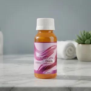 Boisson au collagène, collagène de poisson, liquide oral marin naturel, 60 ml, complément beauté pour adultes - Product Image 1