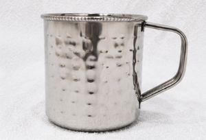 Taza de Acero Inoxidable Martillado Dheer International con Asa y Tapa, Taza de Oficina con Aislamiento Térmico para Viajes - Product Image 3