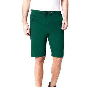 Shorts de sport amples et légers pour hommes, avec cordon de serrage, couleur unie, style décontracté, pour la plage, vente en gros, personnalisables - Product Image 1