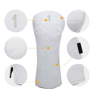 Best Seller Low MOQ Leather Golf <b>Head</b> <b>Covers</b> Premium Quality PU Leather Golf Club <b>Head</b> <b>Cover</b> With All Size Available - Product Image 3