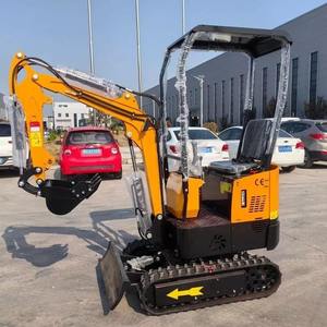 Mini-excavatrice sur chenilles d'occasion pas chère, 1,2 tonne, compacte, multifonctionnelle, portable - Product Image 4