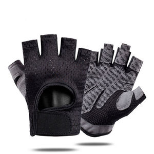 Los Mejores Guantes de Halterofilia de Medio Dedo para Gimnasio y Deportes al Aire Libre con Soporte de Muñeca Ajustable, Guantes de Halterofilia de Diseño Personalizado - Product Image 1