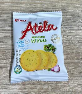 HALAL ISO ATELA Vegetable Crispy Crackers 150G Salty <b>Sweet</b> Taste Sachet Box <b>Packaging</b> FMCG Vietnam Flavorful Taste Exotic Snack - Product Image 1