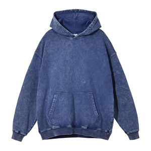 Sweat à capuche homme en molleton bouclette de coton épais de haute qualité, coupe ajustée, doublé, respirant, avec cordon de serrage, idéal pour l'hiver et le fitness - Product Image 4
