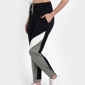 Custom Women Cargo Jogger Pants Elastic Waist Streetwear Cotton Trousers Low MOQ Wholesale Supplier OEM ODM - Product Image 3