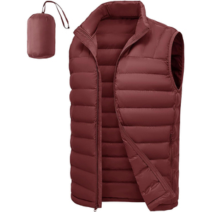 Nouveau gilet matelassé personnalisé avec logo, gilets équestres rembourrés, vêtements d'hiver décontractés et chauds, vestes matelassées pour hommes - Product Image 4