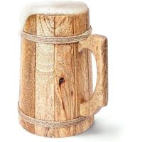 Tasse en bois rustique