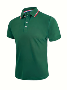 Chemises Polo Homme Haut de Gamme en Coton Doux Coupe Slim Style Européen Vente en Gros Service de Personnalisation de Marque - Product Image 3