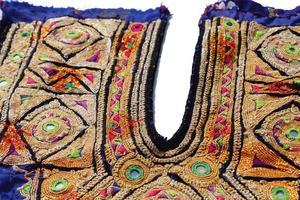 Livraison gratuite indien Vintage brodé à la main Banjara cou joug Banjara artisanat Patch - Product Image 3