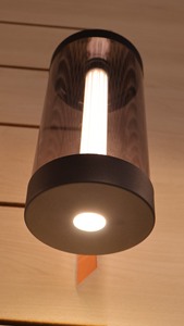 Lámpara de Pared Moderna de Vidrio Cilíndrico con Pantalla Negra, LED E27 2700K, Luz Blanca Cálida Suave, CA 85-265V, Control por Interruptor, para Sala de Estar - Product Image 3