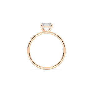 Bague de fiançailles solitaire en argent sterling 925 certifiée GRA avec moissanite REYES pour femme, cadeau de mariage, bijoux fins - Product Image 5