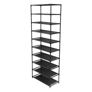 10-Tier Stackable Shoe Rack Storage <b>Shelves</b> <b>Stainless</b> <b>Steel</b> Frame for 50 Pairs of Shoes - Product Image 6