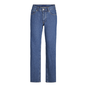 Pantalones Vaqueros Vintage con Lavado Ácido para Mujer, Transpirables, Estilo Holgado, Casual, Elegantes, de Cintura Alta, para Usar en la Calle o en Discotecas - Product Image 1