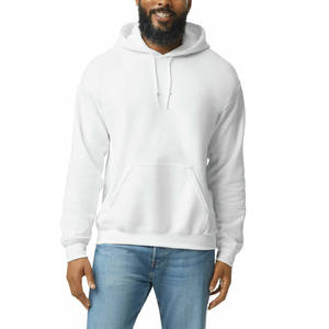 Sudadera con Capucha Básica para Hombre, Color Sólido, 100% Algodón, Manga Larga, Ropa Casual de Invierno, Precio con Impresión Personalizada - Product Image 1