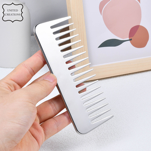 Herramientas de masaje para el cuero cabelludo, peine Gua Sha de acero inoxidable, peine para raspar Guasha para el cuidado de la cabeza - Product Image 3