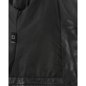 Chaqueta de Motociclista BRANDO Star Personalizada 100% Cuero NAPA Genuino para Mujer, Chaqueta de Moto con Herrajes Premium, Cierres YKK, Parches de Estrellas - Product Image 4