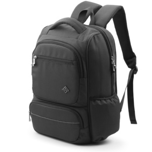 Minimalist Oxford Laptop <b>Backpack</b> With Zipper Closure Water Resistant 20-39L Unisex Shoulder Straps Softback Design - Product Image 4