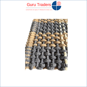 OEM disponible de tapis de boucle tissé en microfibre de la plus haute qualité Widley fourni des tapis de bain à motif de rayures à un prix raisonnable - Product Image 6