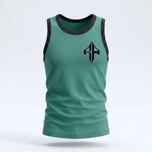 Débardeur pour homme de qualité supérieure, design personnalisé, imprimé, 100% coton, style décontracté par RIVIAN ATLANTIC - Product Image 3