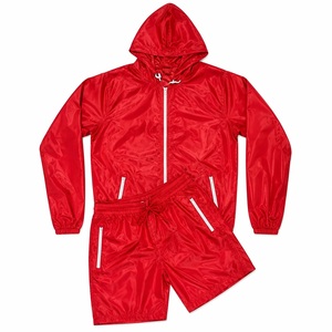 White Contrast Wire Zip And Fine Satin <b>Upper</b> And Short Women Gym Set Fashion Women Gym Custom Color Set For Outdoor Tennis - Product Image 3