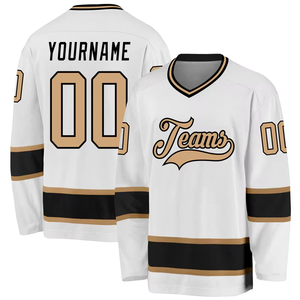 Maillots de hockey amusants à manches longues grande taille, personnalisables avec votre logo – Vente chaude - Product Image 3