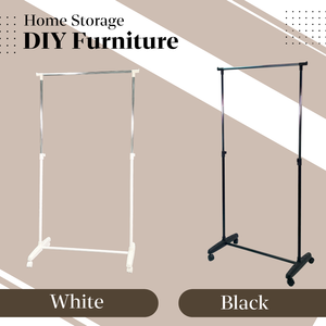 Tendedero de ropa portátil desmontable que ahorra espacio Marco resistente Capacidad de 8kg Fácil montaje Instalación de tipo de pie para - Product Image 6