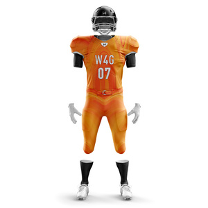 Uniformes de football américain personnalisés OEM, maillots de football sublimés, pantalons, vêtements d'équipe personnalisés, kit d'entraînement et de match - Product Image 5