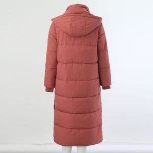 Chaquetas Acolchadas Largas para Mujer de Buena Calidad y Color Personalizado / Chaquetas Acolchadas Largas para Mujer Transpirables y de Secado Rápido - Product Image 4