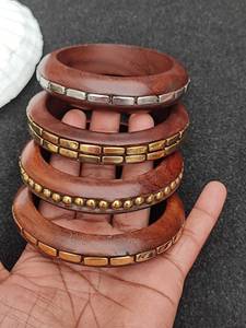 Brazalete de Madera con Cierre de Patrón, Hecho a Mano, Personalizable, Joyería Tradicional para la Muñeca, Accesorio de Moda Cultural para Celebraciones - Product Image 6