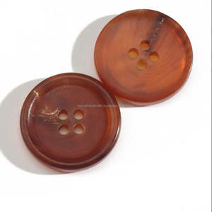 Botones de Cuerno de Búfalo, Botones de Cuerno Blanco, Botones de Cuerno Marrón, Botones de Cuerno de Búfalo para Prendas - Product Image 1