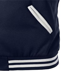 Chaqueta Varsity de Lona para Hombre con Cuello Alto, Precio Razonable, Última Moda, Calidad Premium, Chaqueta de Invierno, Diseños Únicos de Tendencia - Product Image 5
