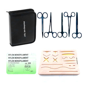 <b>Suture</b> Dissection Set Surgical <b>Suture</b> <b>Kit</b> Medic Instrument Medical Students <b>Suture</b> and Dissecting Practice <b>Kit</b> Stainless Steel - Product Image 1
