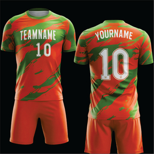 ชุดฟุตบอลแบบสั่งทำคุณภาพสูง ระบายอากาศได้ดี แห้งเร็ว สำหรับฤดูใบไม้ผลิ - Product Image 6