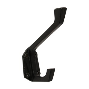 Modern Black Metal <b>Wall</b> <b>Hook</b> Heavy-Duty Single <b>Hook</b> for Clothing Drill Installation - Product Image 5