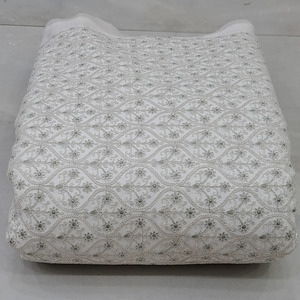 Coding Embroidery Fabric Indian Fabric Embroidery Trade Beaded Fabric To Abaya Kaftan <b>Dresses</b> Wholesale Export World Buyer Trade - Product Image 1