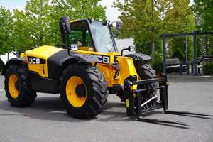 รถยกเทเลแฮนด์เลอร์ JCB รุ่นใหม่ 526-56 ความสูงของงา 75 มม. ยาง PU/ยางธรรมชาติ 5.6 ม. รับน้ำหนักได้ 2600 กก. ใช้งานได้ทั้งภายในและภายนอกอาคาร - Product Image 6