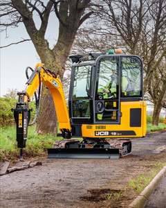 Mini-excavatrice JCB 19C-1, haute efficacité, fonctionnement silencieux, respectueuse de l'environnement, compacte, pour chantier de construction moderne - Product Image 6