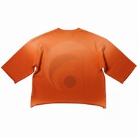 T-shirt Homme Personnalisable avec Logo, 100% Coton Épais 280 g/m², Col Côtelé, Épaules Tombantes, Coupe Oversize, Respirant, Style Streetwear