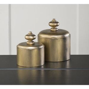 Matte Brass <b>Candle</b> Vessels Modern <b>Candle</b> Making Container Decorative Living Room Interior Accent Piece - Product Image 1