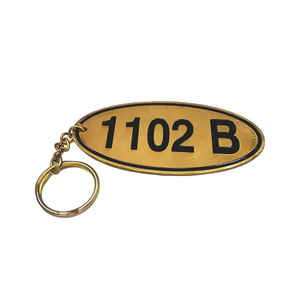 Latest Brass Round <b>Key</b> <b>Chains</b> With Customized Names Metal <b>Key</b> Rings for Bikes and Car in Wholesale Price - Product Image 2