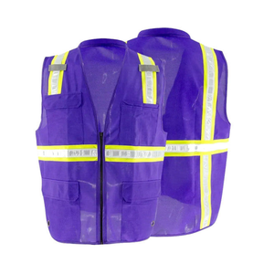 Chalecos de Seguridad Reflectantes de Alta Visibilidad Personalizados al por Mayor, Chalecos Casuales Resistentes de Alta Calidad para Adultos, Tallas Grandes - Product Image 2