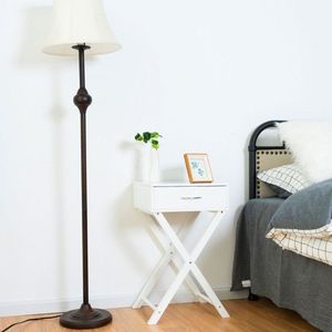 Comodino Moderno a X con Cassetti, Tavolino Laterale di Lusso Rustico per Villa e Fattoria - Product Image 2