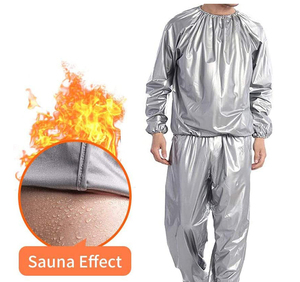 Trajes Deportivos para Gimnasio, para Hombre y Mujer, de Secado Rápido, Quema Grasa, para Adelgazar, Conjunto de Traje Sauna - Product Image 1